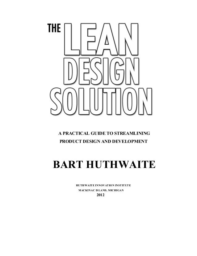 The Lean Design Solution